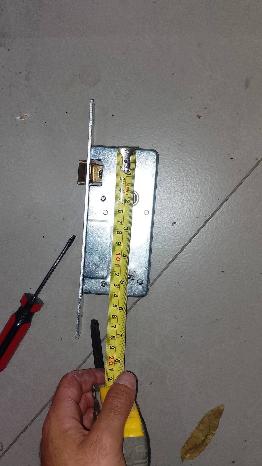 Apertura de puerta de casa - trabajo realizado