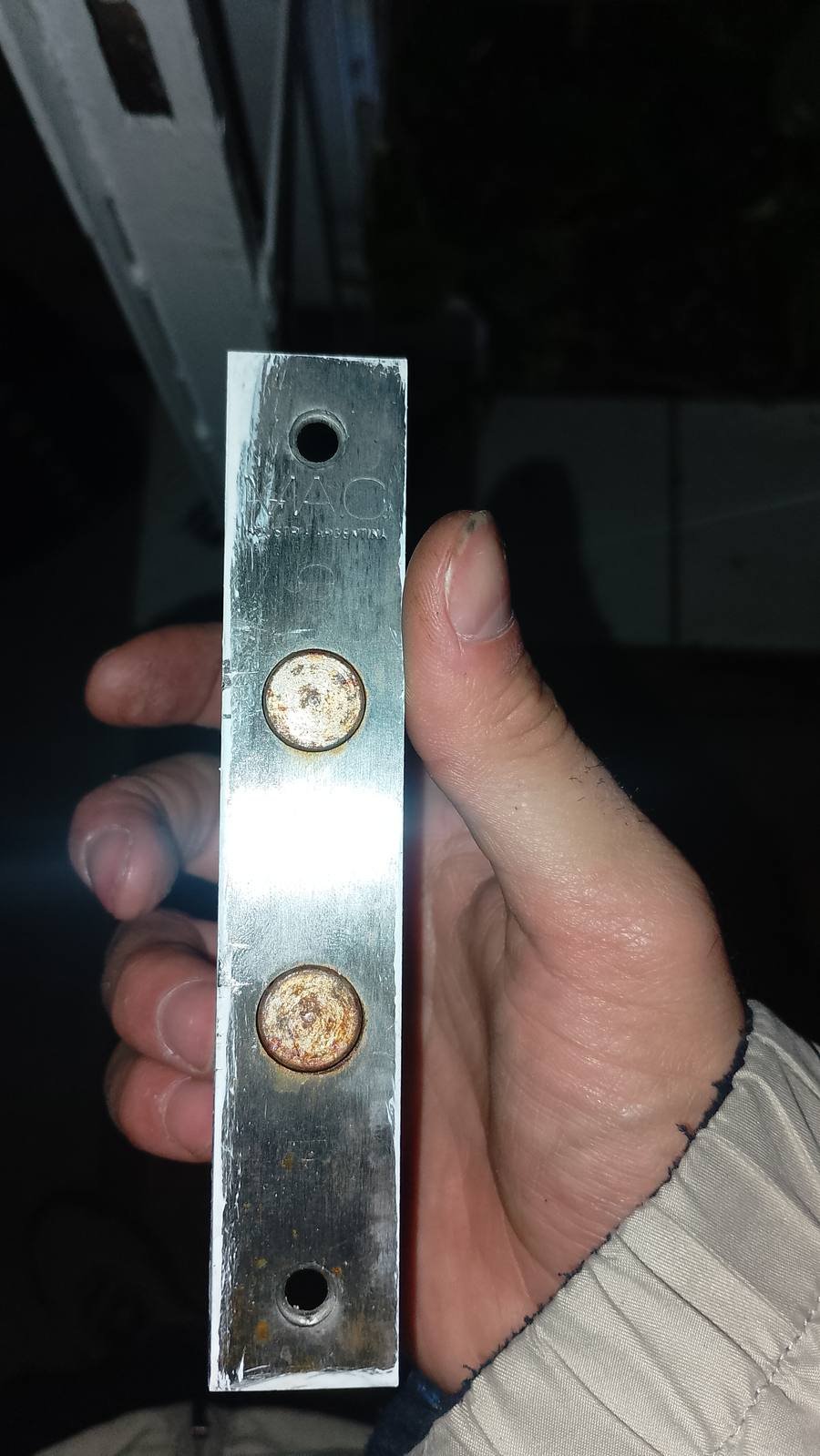 Apertura de puerta de casa - trabajo realizado